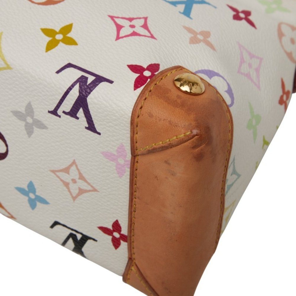 Louis Vuitton Monogram Multicolore Eliza Shoulder Bag M40098 in Bron White Le... - Picture 7 of 12